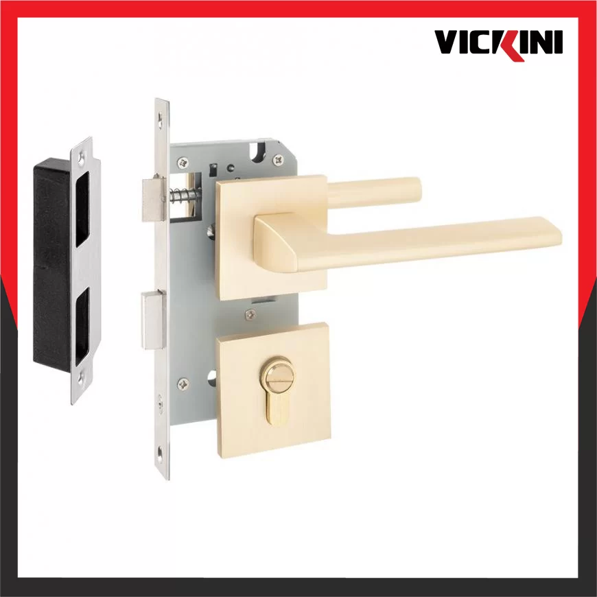 Khóa cửa phân thể VICKINI 34290.003 – Đen mờ