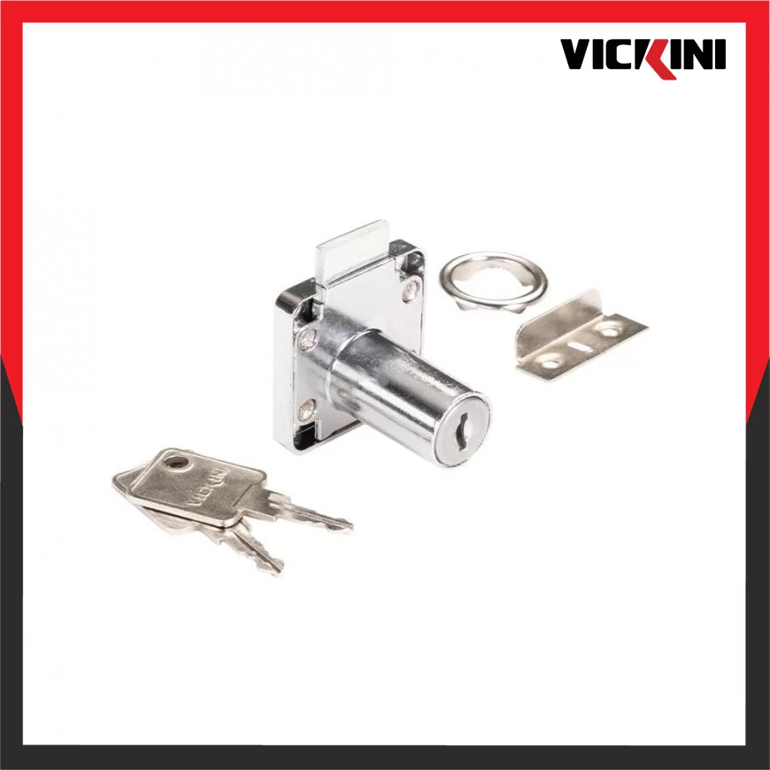Khóa tủ vuông VICKINI 03138.032 – Crom bóng