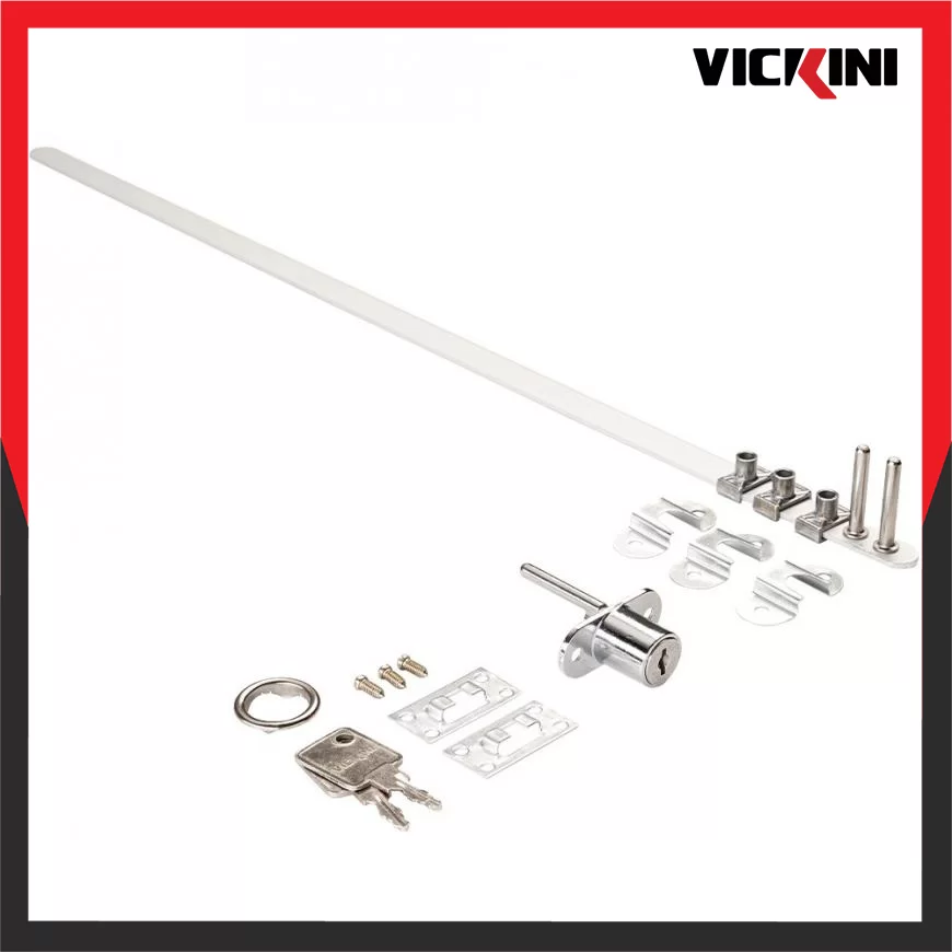Khóa tủ 3 ngăn VICKINI 03288.500 – Crom bóng