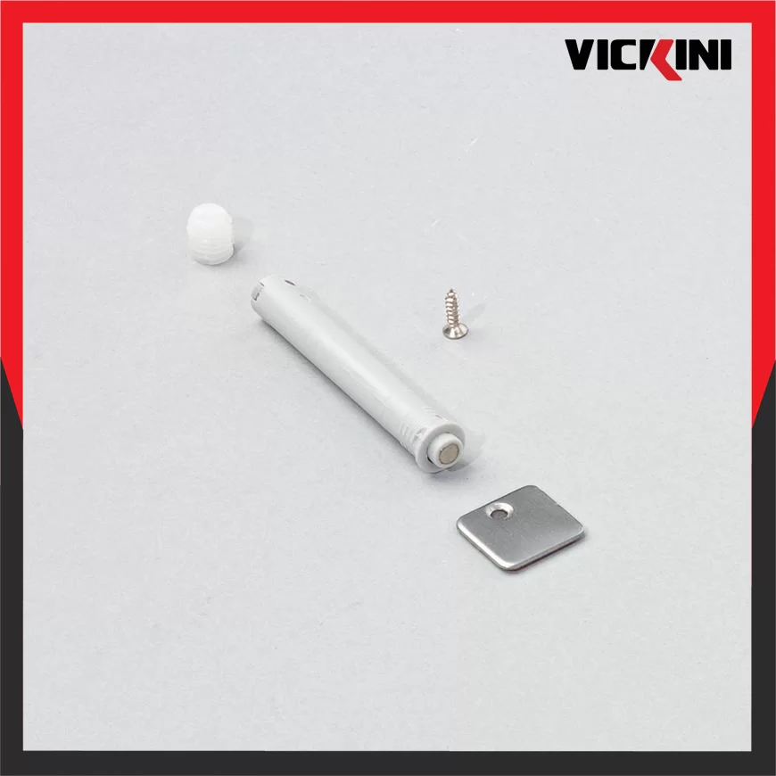 Nêm nhấn mở cửa tủ VICKINI 04021 – Xám sơn
