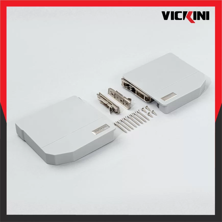 Tay nâng cửa tủ VICKINI 04123.001 – Xám sơn