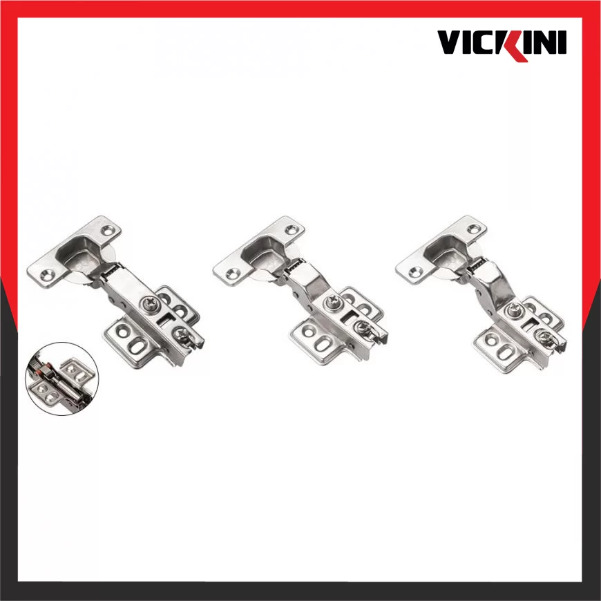 Bản lề bật giảm chấn VICKINI 01238 – Ken bóng