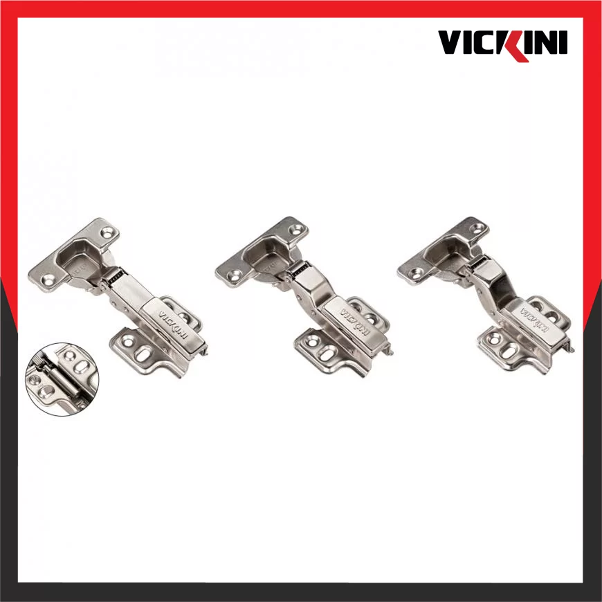 Bản lề bật giảm chấn VICKINI 01419 – Ken bóng