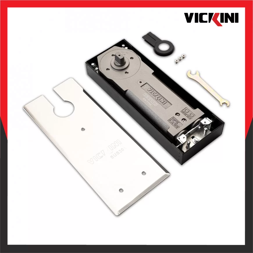 Bản lề sàn VICKINI 60033.001 – Inox bóng
