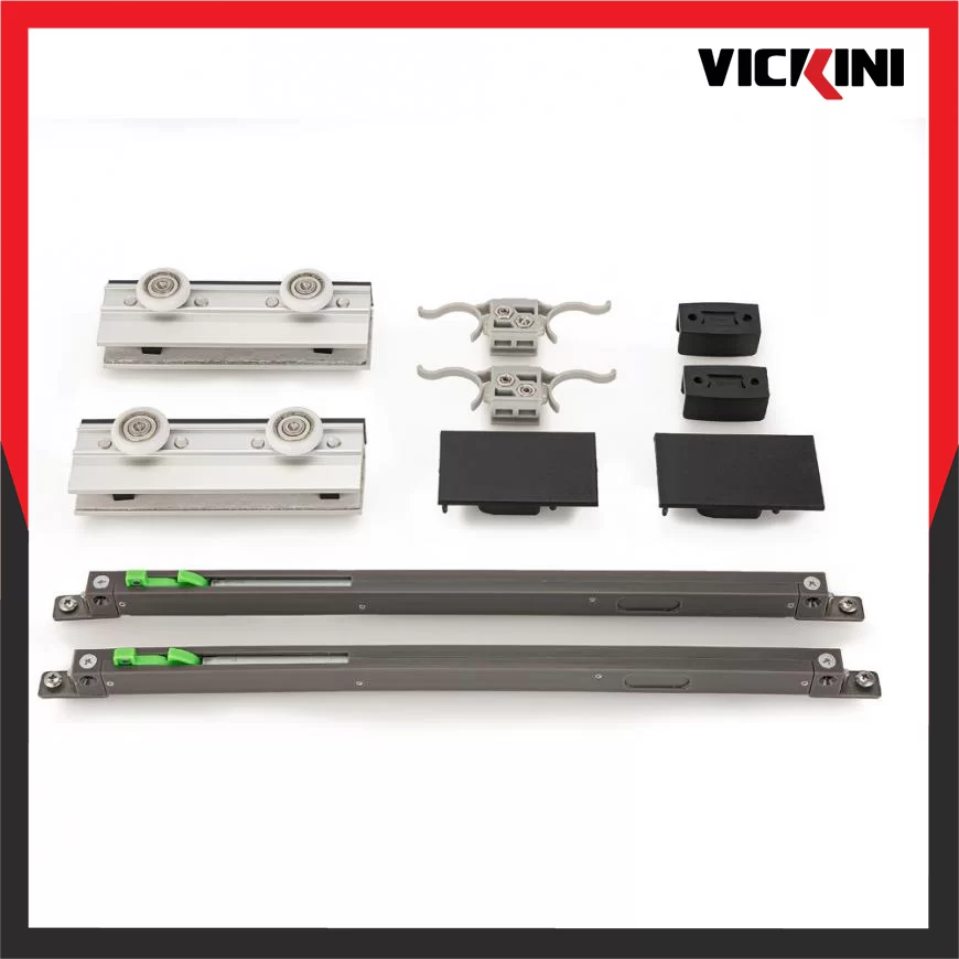 Bộ bánh xe kẹp kính VICKINI 62970.001
