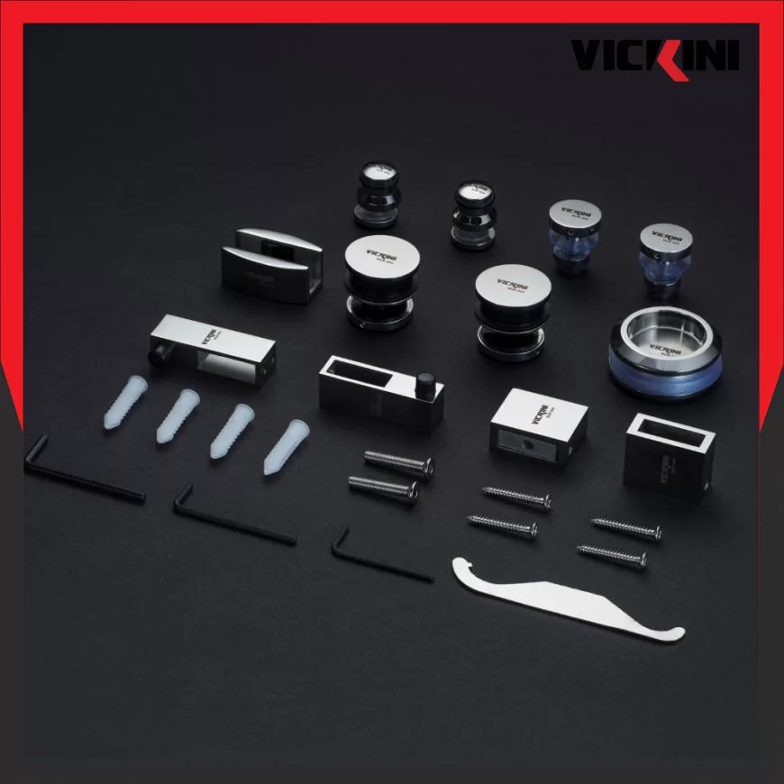 Bộ bánh xe kẹp kính VICKINI 67002.001