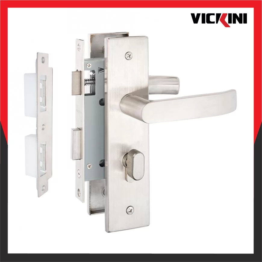 Khóa cửa nẹp nhỏ VICKINI 37515.101 – Inox mờ
