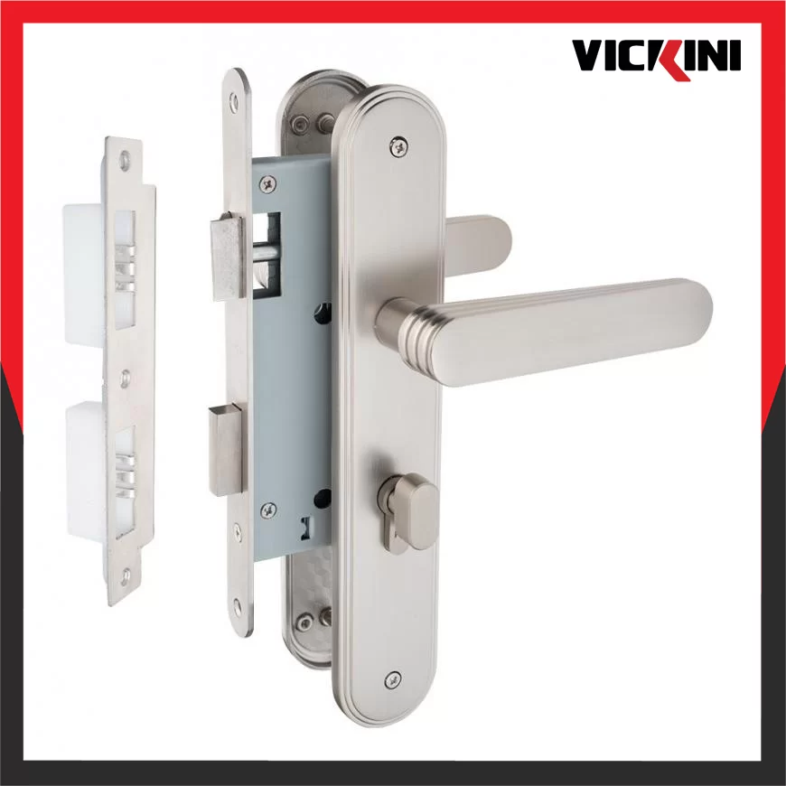 Khóa cửa nẹp VICKINI 35534.101 – Đen mờ