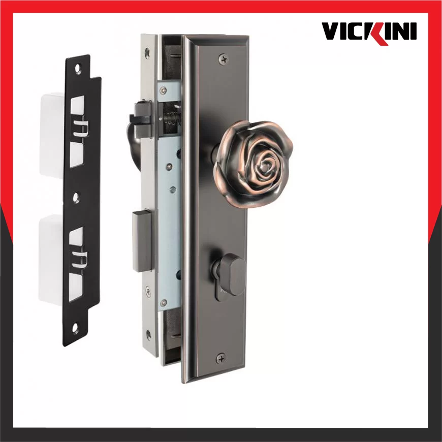 Khóa cửa nẹp VICKINI 35556.101 – Nâu nho