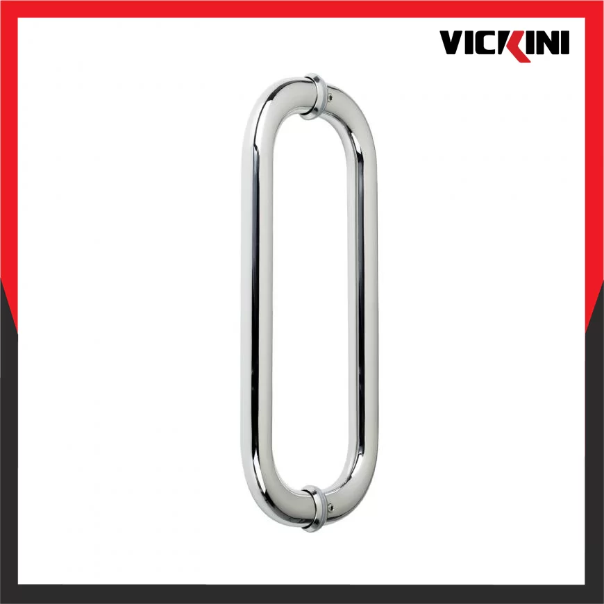 Tay cửa kính VICKINI 69113.300 – Inox bóng