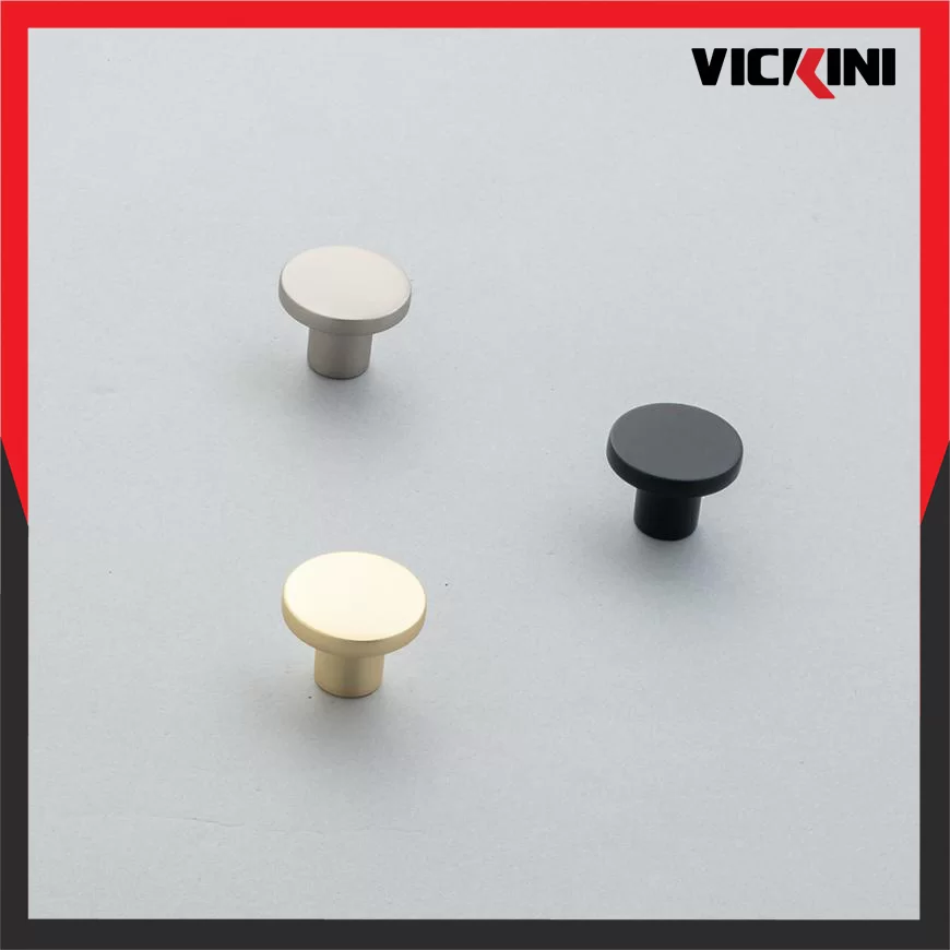 Tay tủ VICKINI 09002 – Đen mờ