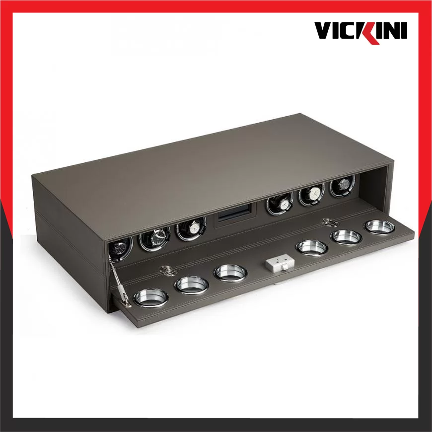 Tủ đựng đồng hồ VICKINI 29122 – Xám sơn