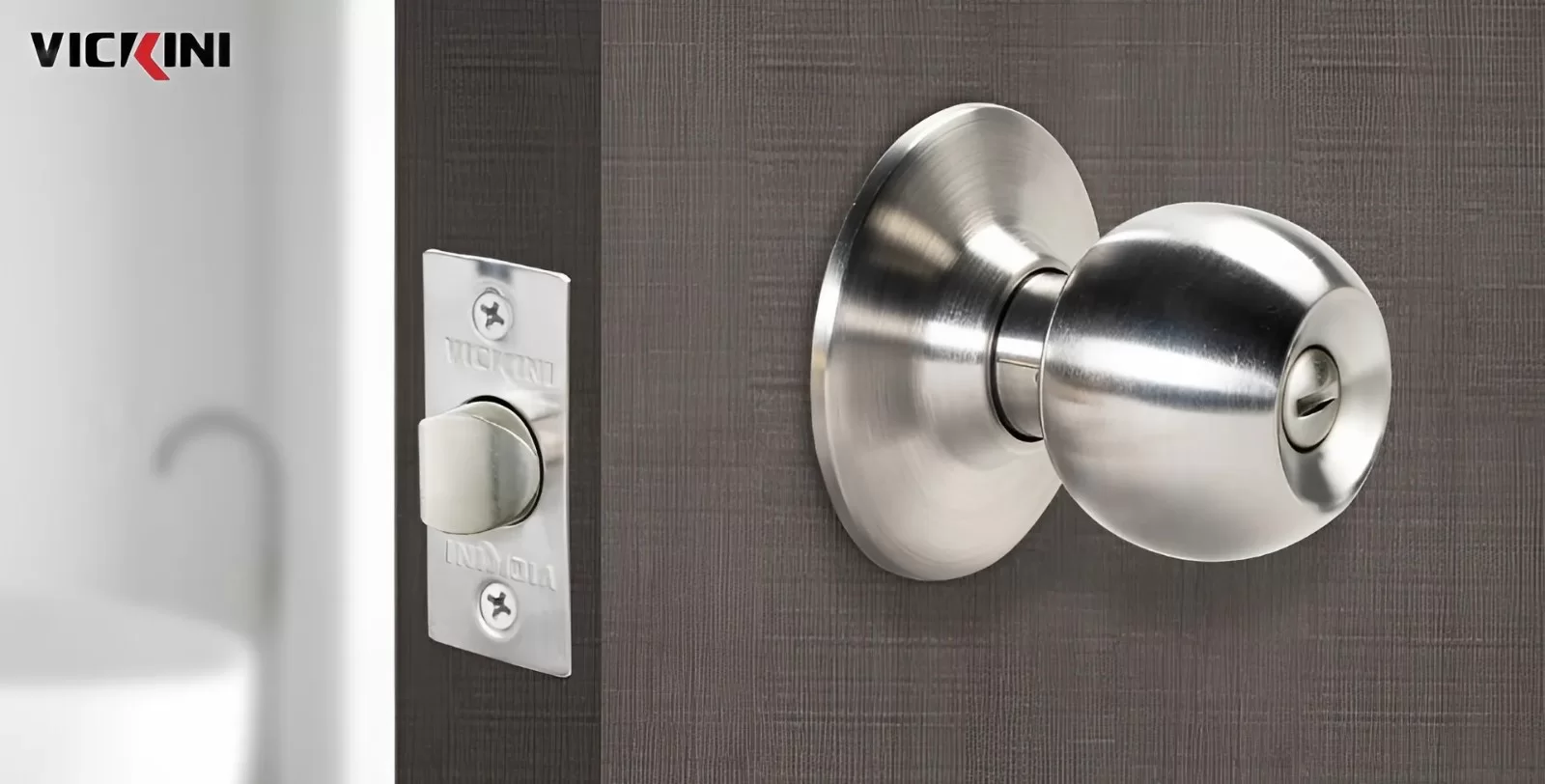 Phụ Kiện Cửa Vickini Có Bền Không? Tay Nắm Cửa Tròn Phù Hợp Loại Cửa Nào?