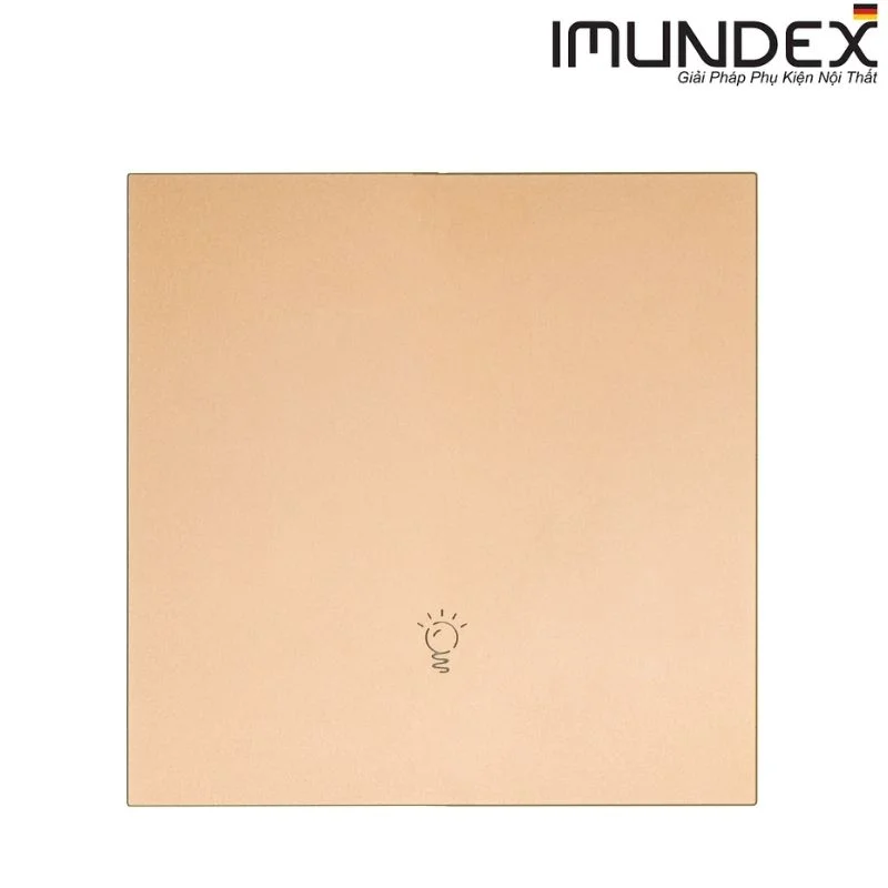 Công tắc zigbee loại nút nhấn, 1 phím, màu vàng Imundex 7012108