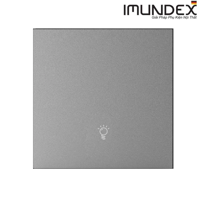 Công tắc zigbee loại nút nhấn, 1 phím, màu xám Imundex 7012109