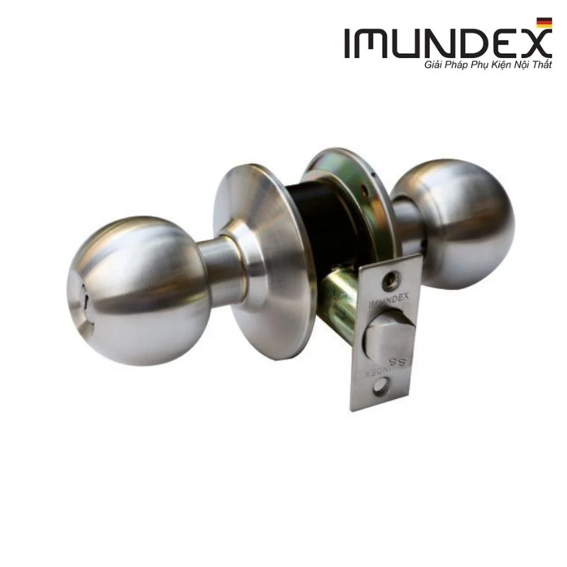 Tay nắm tròn 1 đầu bấm và 1 đầu rãnh Imundex 704.11.175