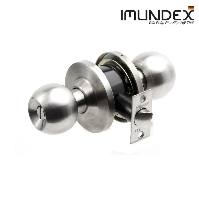 Tay nắm tròn 1 đầu bấm và 1 đầu rãnh Imundex 704.11.176