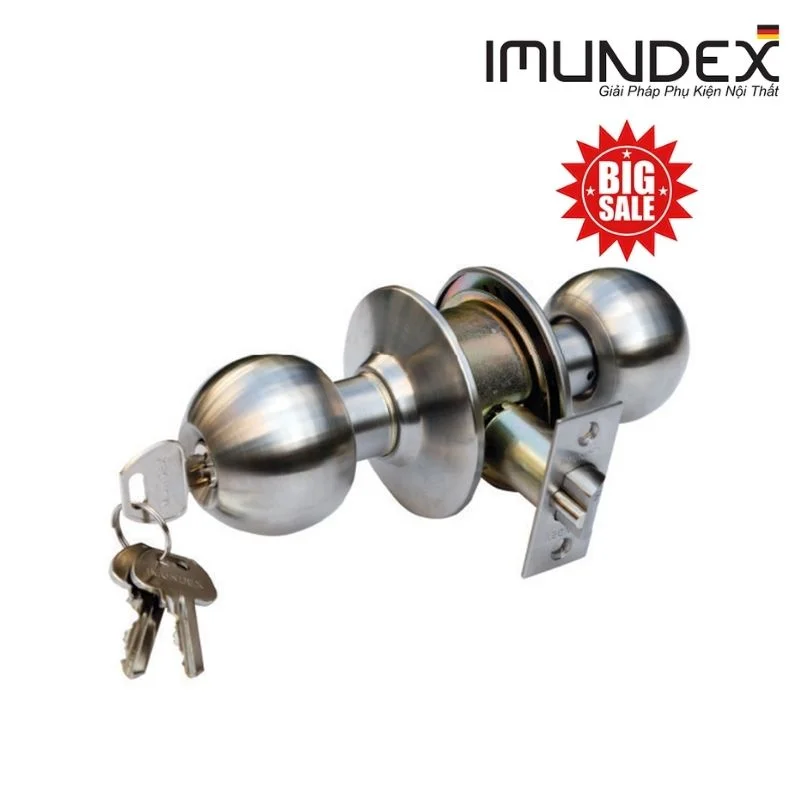 Tay nắm tròn 2 đầu chìa Imundex 704.12.165