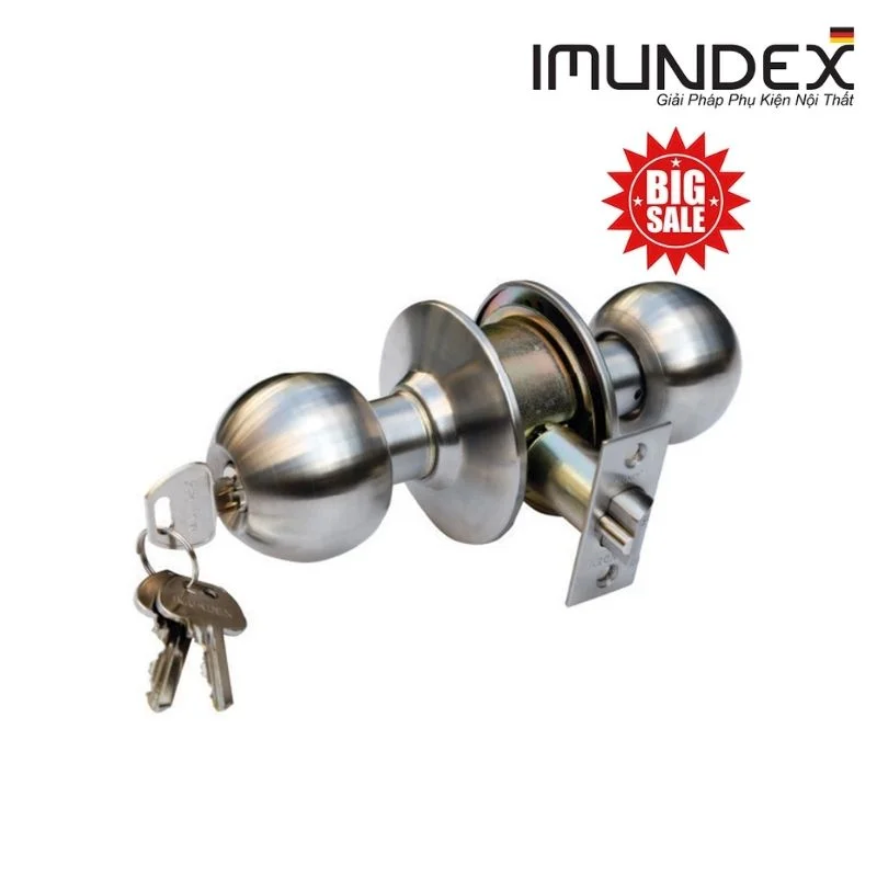 Tay nắm tròn 2 đầu chìa Imundex 704.12.475