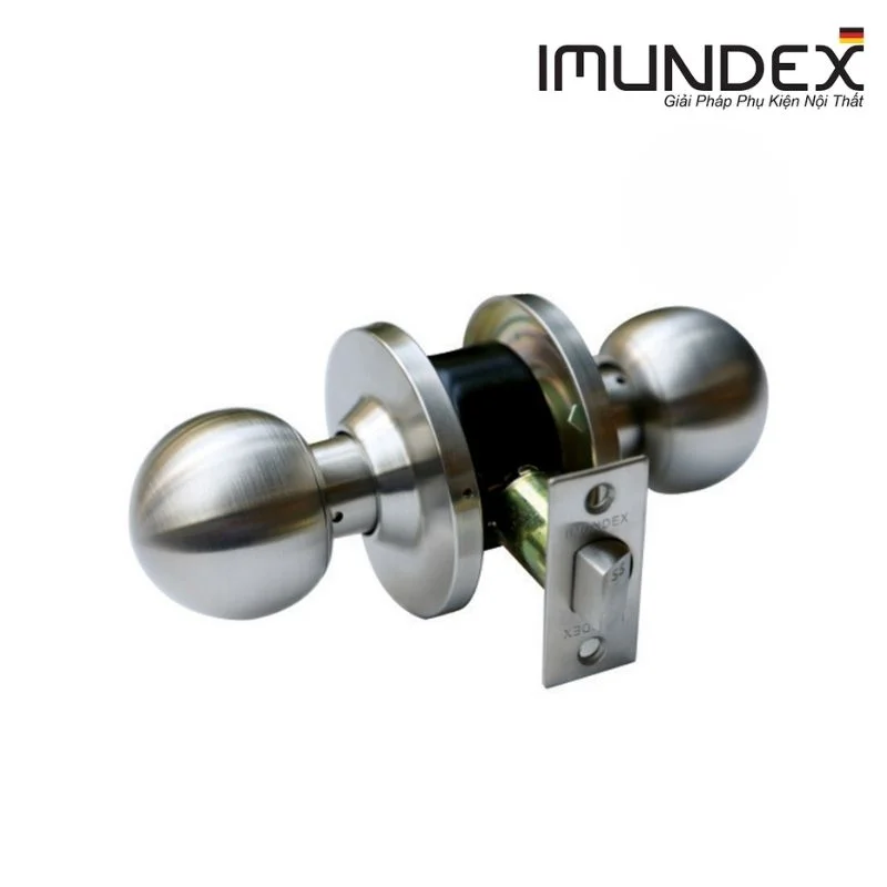 Tay nắm tròn 2 đầu trơn Imundex 704.14.176