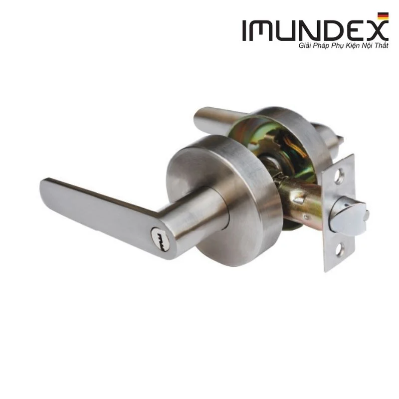 Tay nắm tròn 1 đầu chìa và 1 đầu vặn Imundex 704.43.101