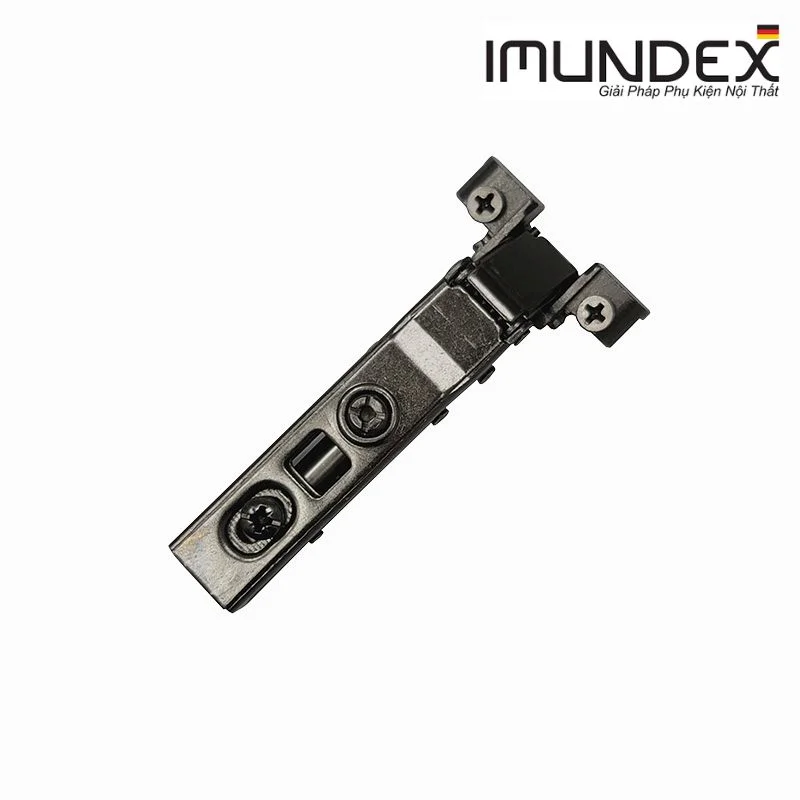 Bản lề tủ lắp cài có giảm chấn cho cửa khung nhôm kính Imundex 7171109