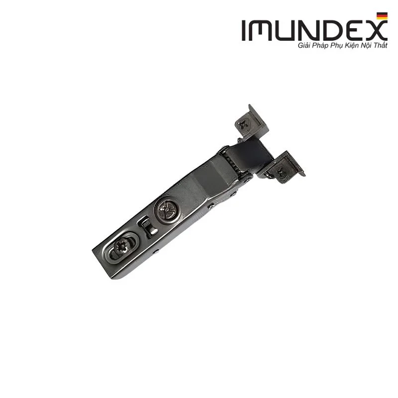 Bản lề tủ lắp cài có giảm chấn cho cửa khung nhôm kính Imundex 7171116