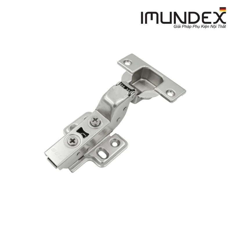 Bản lề tủ lắp cài giảm chấn 2 chiều Imundex 7171120