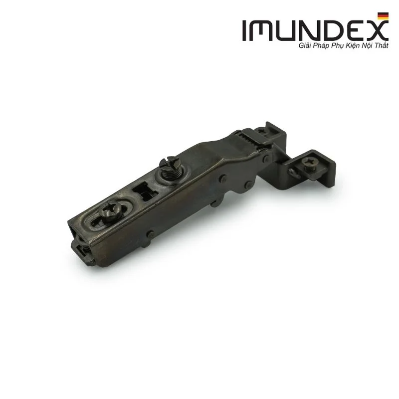 Bản lề tủ lắp cài có giảm chấn cho cửa khung nhôm kính Imundex 7173114