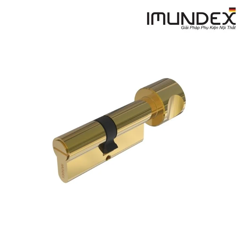 Ruột khóa 1 đầu vặn tròn cho cửa phòng tắm Imundex 757.01.370