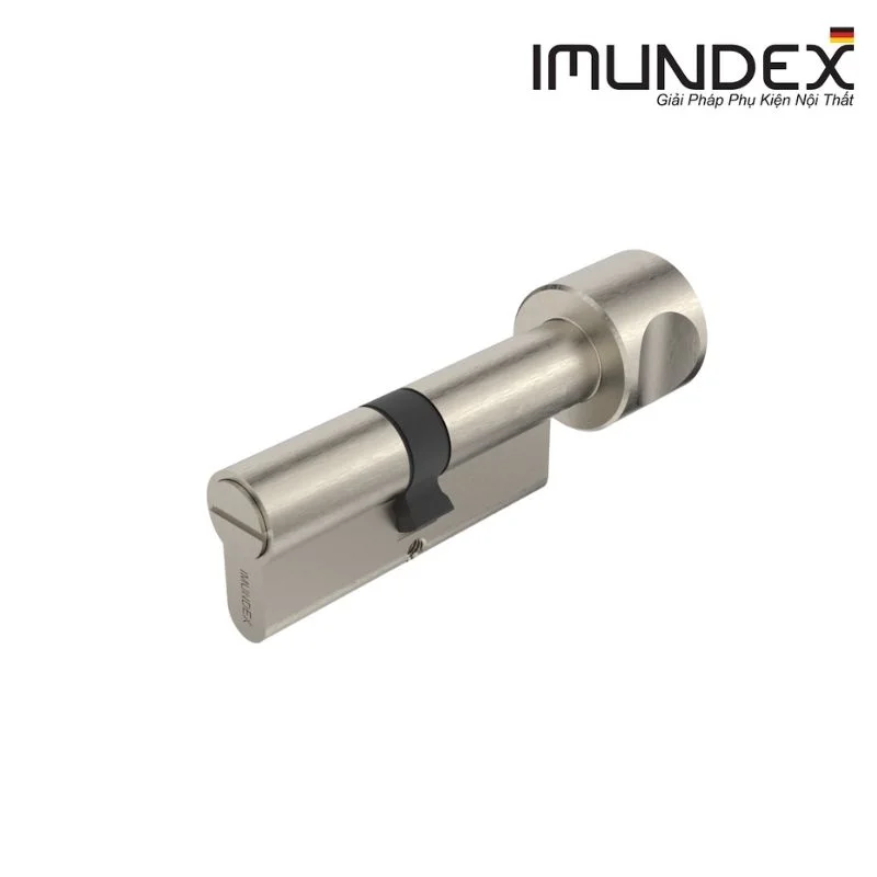 Ruột khóa 1 đầu vặn tròn cho cửa phòng tắm Imundex 757.01.460