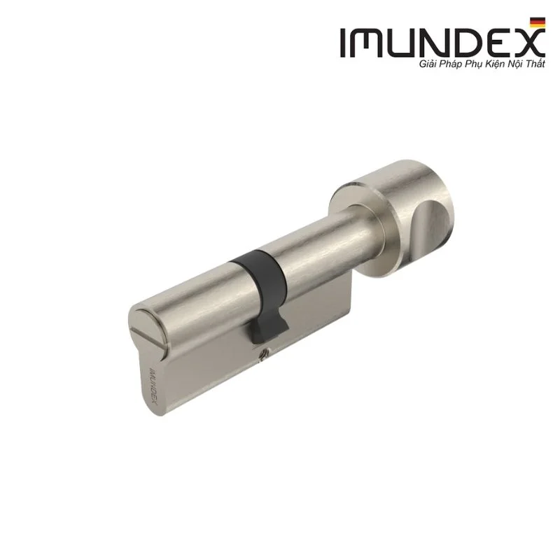 Ruột khóa 1 đầu vặn tròn cho cửa phòng tắm Imundex 757.01.475