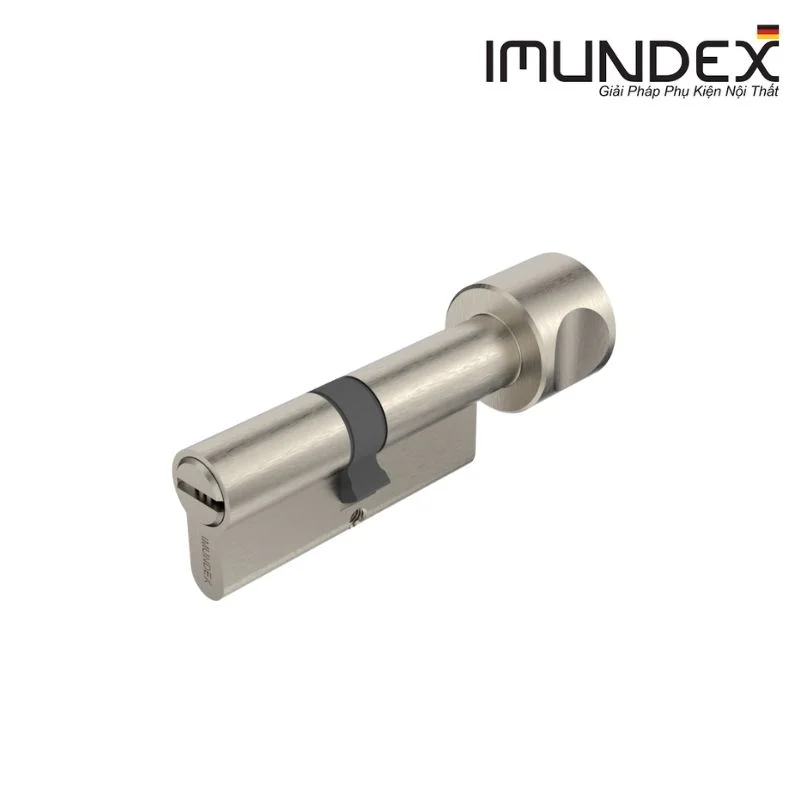 Ruột khóa 1 đầu chìa và 1 đầu vặn tròn Imundex 757.03.465