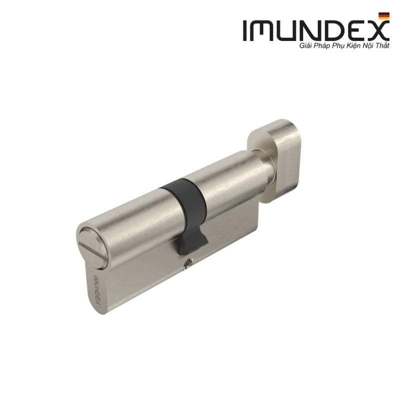 Ruột khóa 1 đầu vặn ovan cho cửa phòng tắm Imundex 757.71.865