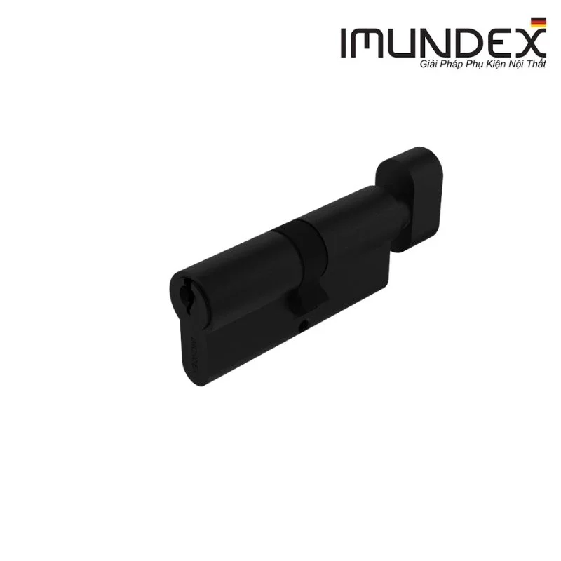 Ruột khóa 1 đầu chìa và 1 dầu vặn ovan Imundex 757.93.965