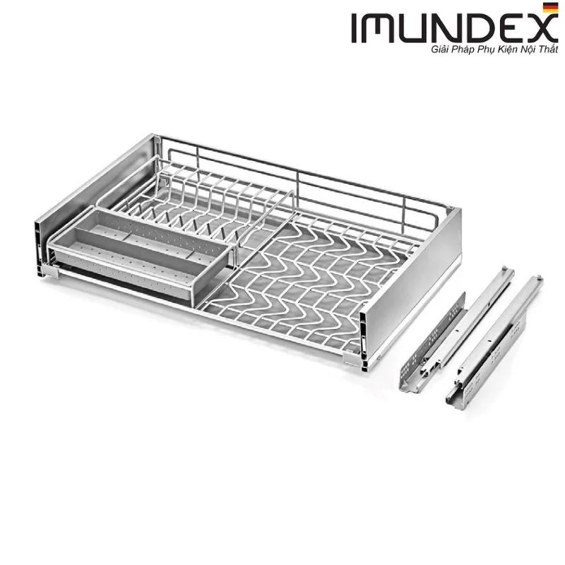 Phụ kiện tủ bếp với ray giảm chấn Imundex 7809109