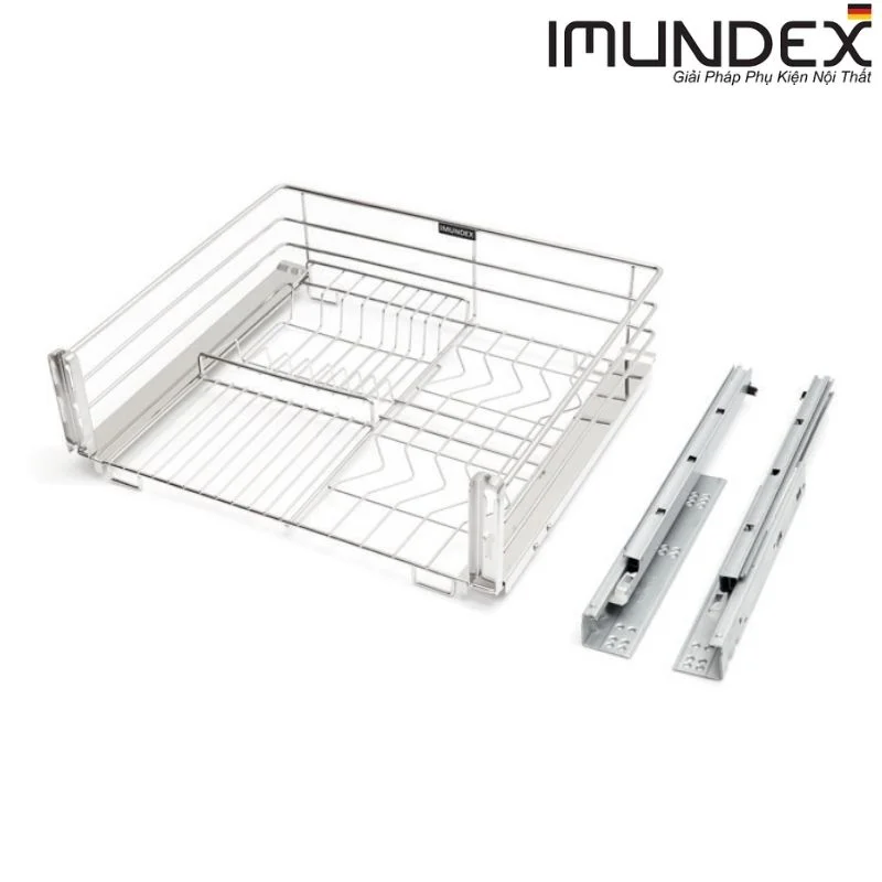 Phụ kiện tủ bếp với ray giảm chấn Imundex 7809131