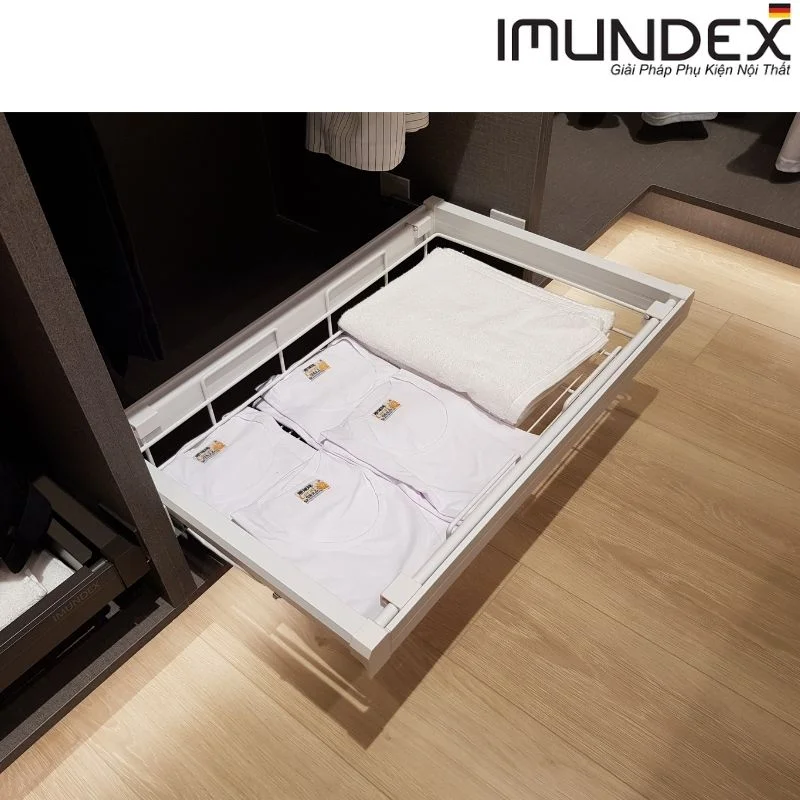 Rổ quần áo, có ray giảm chấn Imundex 7902003