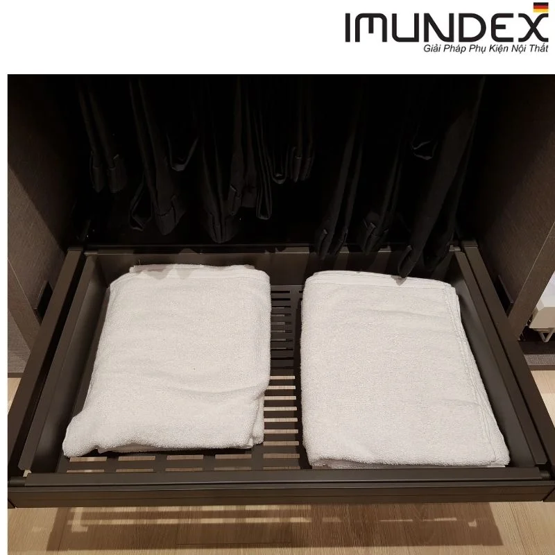 Rổ quần áo, có ray giảm chấn Imundex 7902102