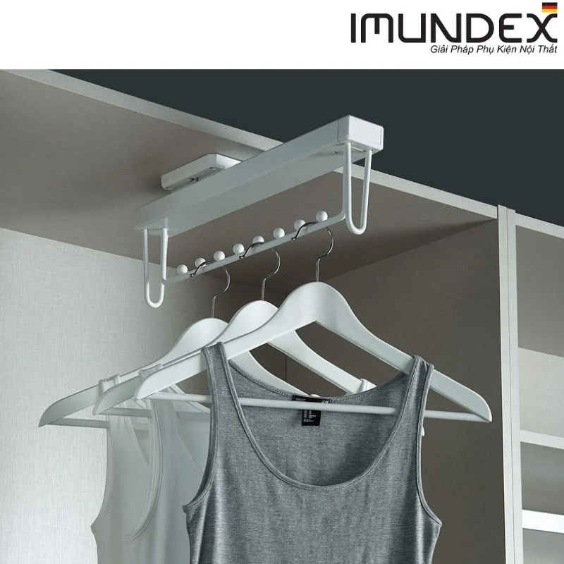 Giá treo quần áo, có ray giảm chấn Imundex 7903007