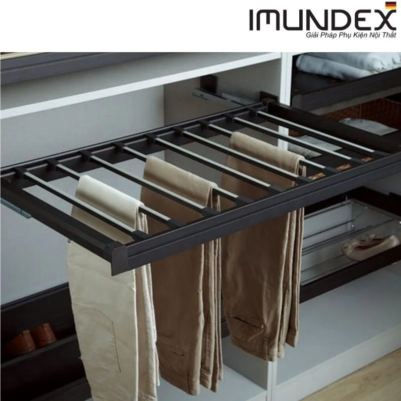Giá treo quần, có ray giảm chấn Imundex 7903102