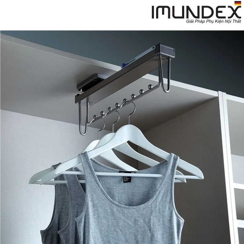 Giá treo quần áo, có ray giảm chấn Imundex 7903107
