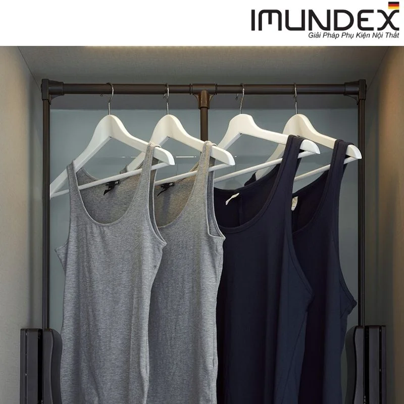Bộ thanh treo quần áo nâng hạ Imundex 7907105