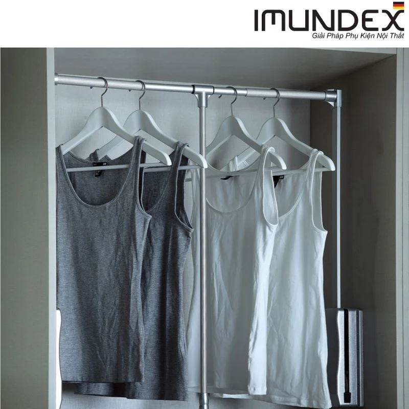 Bộ thanh treo quần áo nâng hạ Imundex 7907205