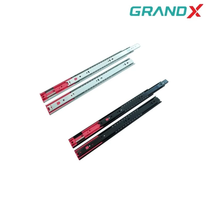 Ray bi giảm chấn 350mm 45kg Màu đen GrandX XV.H350B High