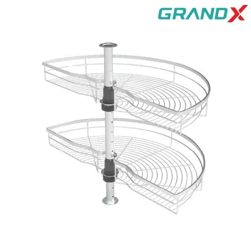 Mâm xoay 180° . Inox 304 GrandX XC.180.80S