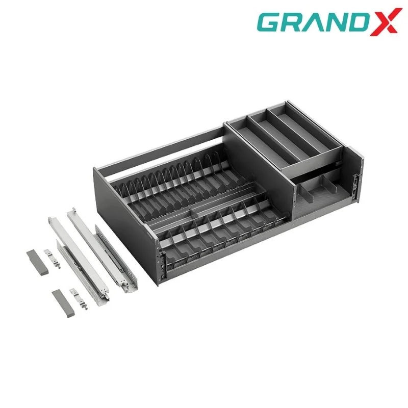 Giá bát đĩa, thìa dĩa 800mm Titanium GrandX XD.80T