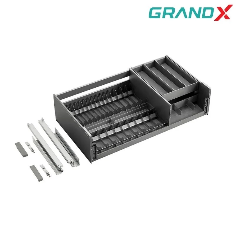 Giá bát đĩa, thìa dĩa 900mm Titanium GrandX XD.90T