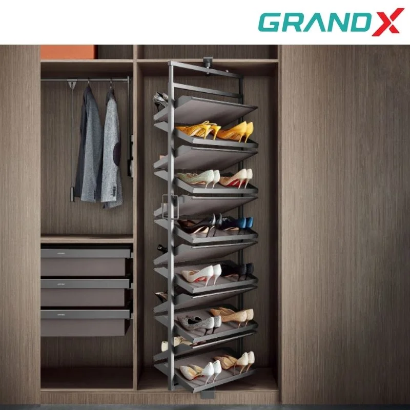 Kệ để giày dép 12 tầng 800mm GrandX XM.1280