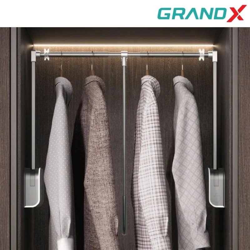 Tay nâng móc áo điện 800-1000mm GrandX XM.15E-Luxury